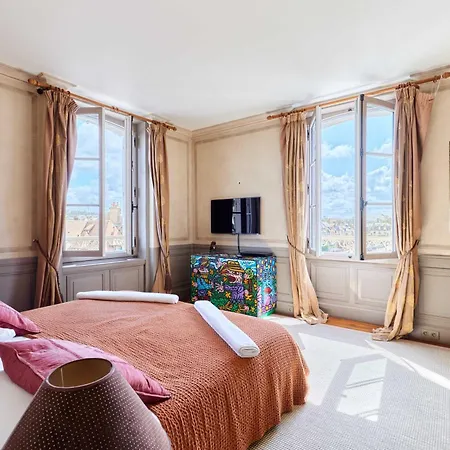 公寓 Luxurious 4 Bedroom Duplex, 200m From Place Morny 多维尔